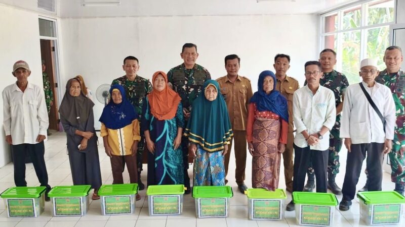Pangdam XXI/RI Cek Langsung Finishing KDKMP Tampang Muda Tanggamus