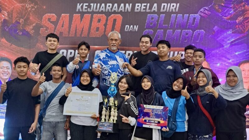 Lampung Bangga! Sambo Sabet 7 Medali Emas di Blind Sambo Open Gubernur Sumsel Cup 2026