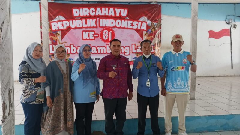 Dibuka Camat Tanjungbintang, Lomba Sambung Lagu di Balai Desa Jatibaru Pecahkan Suasana