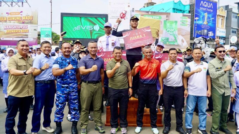 Seru, HUT Lomba PBB Digelar di Kawasan CFD Bandar Lampung Dalam Rangka HUT TNI