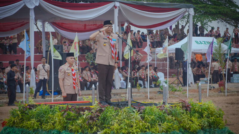 Apel Hari Pramuka ke-65, Gubernur Mirza Dorong Pramuka Perkuat Karakter Dukung Pembangunan Daerah