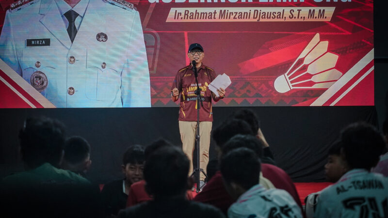 Gubernur Cup 2026 Dibuka, Gubernur Mirza: Kompetisi Adalah Jalan Meningkatkan Kualitas Generasi Muda