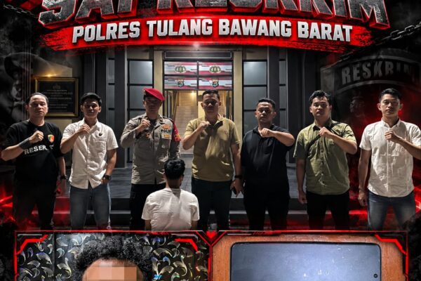 Satreskrim Polres Tulang Bawang Barat Ungkap Pelaku Penyebaran Konten Asusila