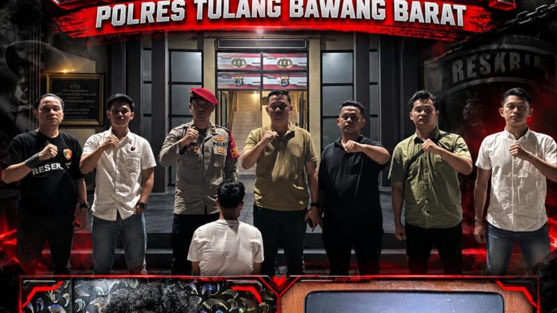 Satreskrim Polres Tulang Bawang Barat Ungkap Pelaku Penyebaran Konten Asusila