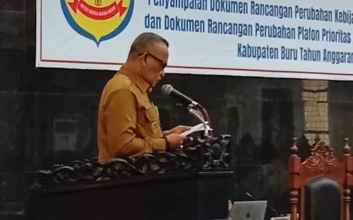 DPRD Buru Bahas Perubahan KUA-PPAS 2026, Pemda Paparkan Penyesuaian Fiskal dan Target Anggaran