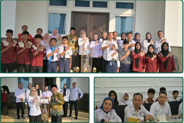 Bupati Pesawaran Beri Apresiasi Tim PMR MTsN 2 atas Prestasi di Tingkat Provinsi
