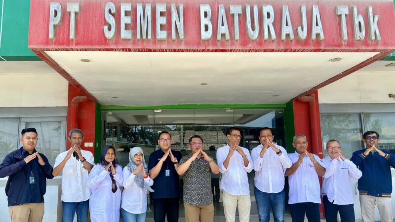 Didepan PWI Lampung, Semen Baturaja Tegaskan Komitmen Perkuat Sinergi Industri Semen Nasional