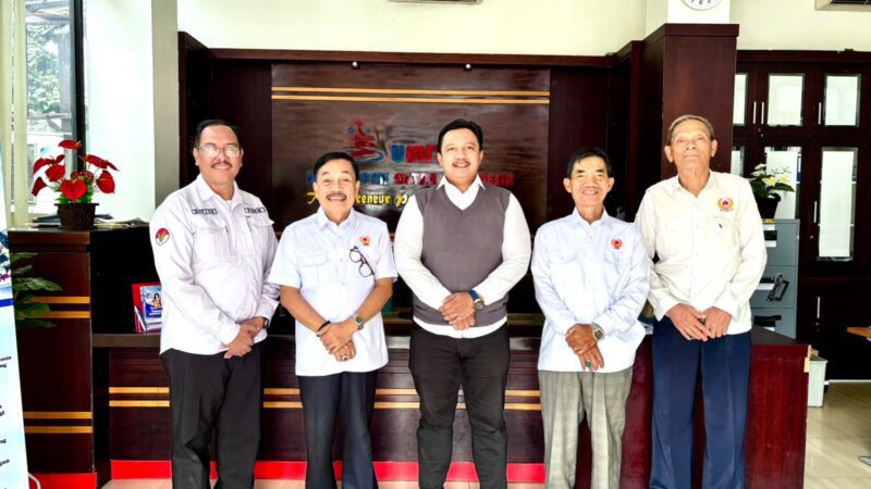 Audiensi, Umitra Dukung KONI Matangkan Persiapan Porprov X Lampung