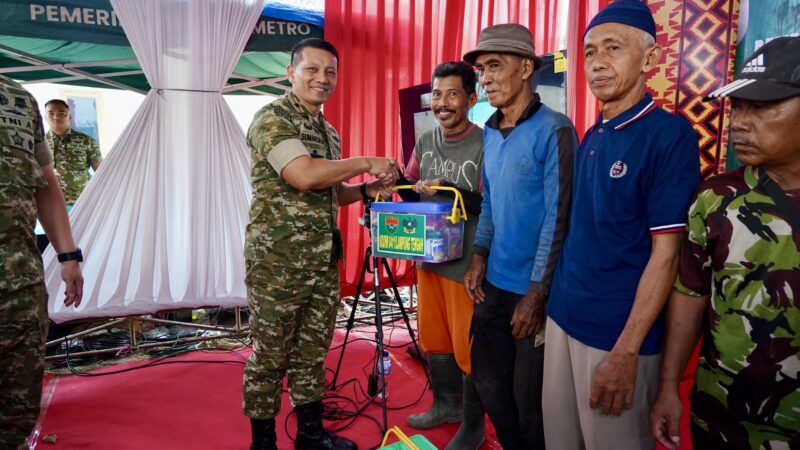 Perkuat Aksesibilitas di 9 Wilayah, Korem 043/Gatam Mulai Bangun Jembatan Perintis Garuda Tahap VIII