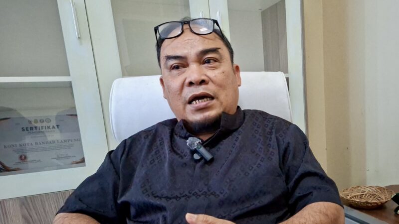 KONI Bandar Lampung Sudah Siap Tarung di Porprov X Lampung