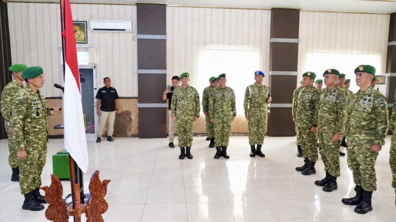 Pangkat Naik, Tanggung Jawab Bertambah, Danrem 043/Gatam Tekankan Keteladanan Prajurit
