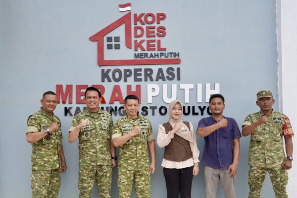 Tinjau Kesiapan Operasional, Danrem 043/Gatam Kunjungi KDKMP Astomulyo