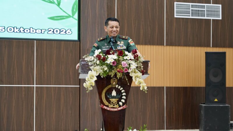 Keluarga Kuat, Pengabdian Hebat: Danrem 043/Gatam Bekali Persit Edukasi Kesehatan Mental dan Hukum