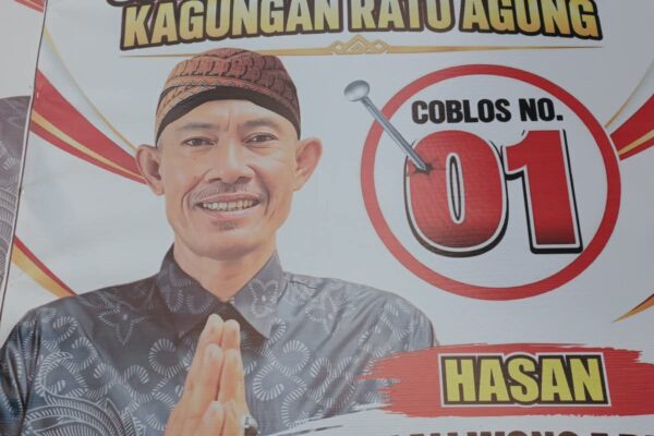 Hasan, Putra Asli Kagungan Ratu Agung, Siap Mengabdi dan Bangun Tiyuh Bersama Warga