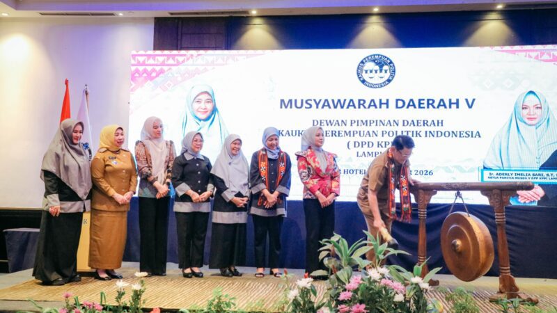 Pemprov Lampung Dorong Penguatan Kepemimpinan dan Keterwakilan Perempuan dalam Politik