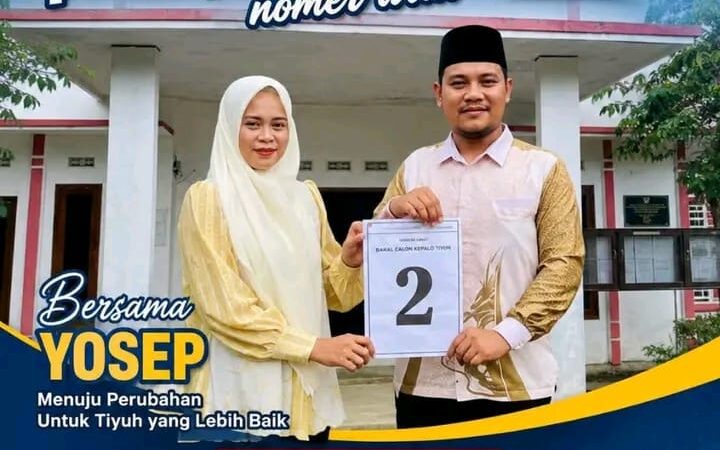 Yosep Nyatakan Lima Komitmen untuk Masyarakat, tiuh daya asri tulang bawang Barat