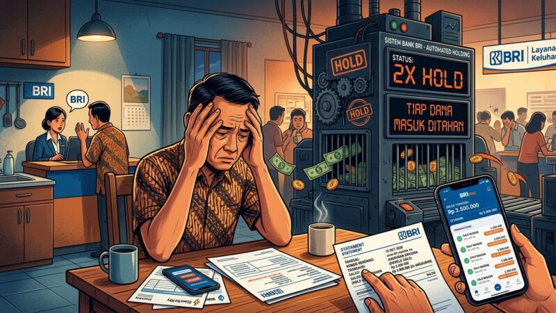 DARURAT FINANSIAL: SISTEM “VAMPIRE” BRI LAMPUNG, SALDO BRIGUNA DOUBLE HOLD KINI DISIKAT LAGI TIADA HENTI SETIAP ADA DANA MASUK
