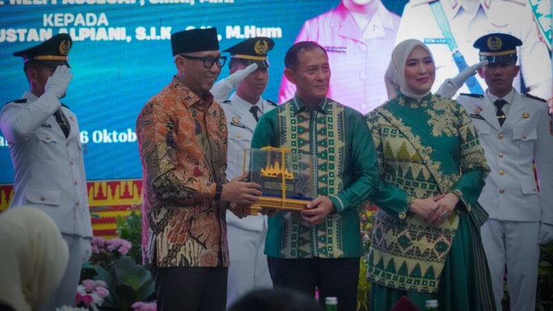 Gubernur Lampung Minta Kapolda Baru Kawal Program Pembangunan dan Perkuat Pelayanan Publik