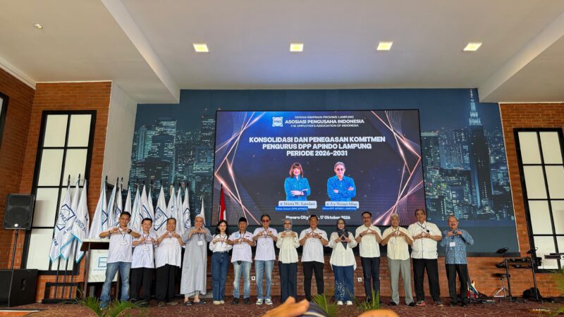 Ratusan Pengurus Apindo Lampung Teguhkan Komitmen Jelang Pelantikan Periode 2026-2031