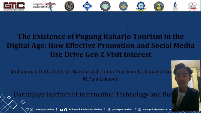 Mahasiswa Prodi Pariwisata Kampus IIB Darmajaya Ungkap Strategi dalam Geo Tourism International Conference (GTIC) 2027