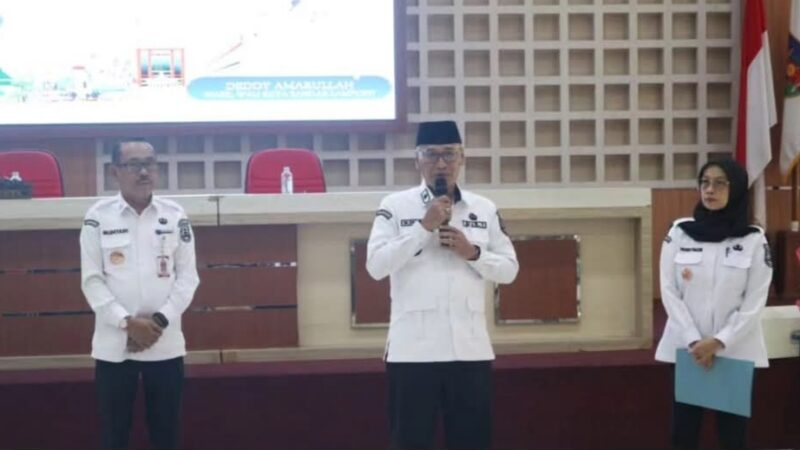 Pemkot Bandarlampung Berikan Bantuan Korban Bencana Alam