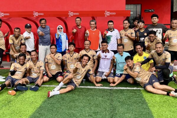 Hujan Gol, PWI Lampung Tekuk PKS FC 9-4