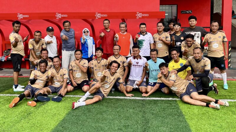 Hujan Gol, PWI Lampung Tekuk PKS FC 9-4