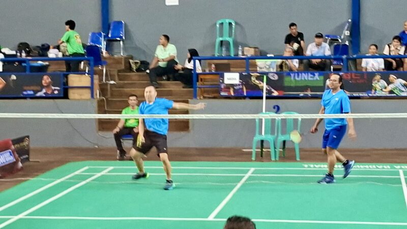 Dua Atlet Porwanas Lampung Melaju ke Perempat Final Gubernur Lampung Badminton Open 2026